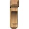 Ekena Millwork Westlake Craftsman Rough Sawn Bracket w/ Offset Brace, Western Red Cedar, 8"W x 28"D x 28"H BKT0806X28X28WTL04RWR - alternate 3